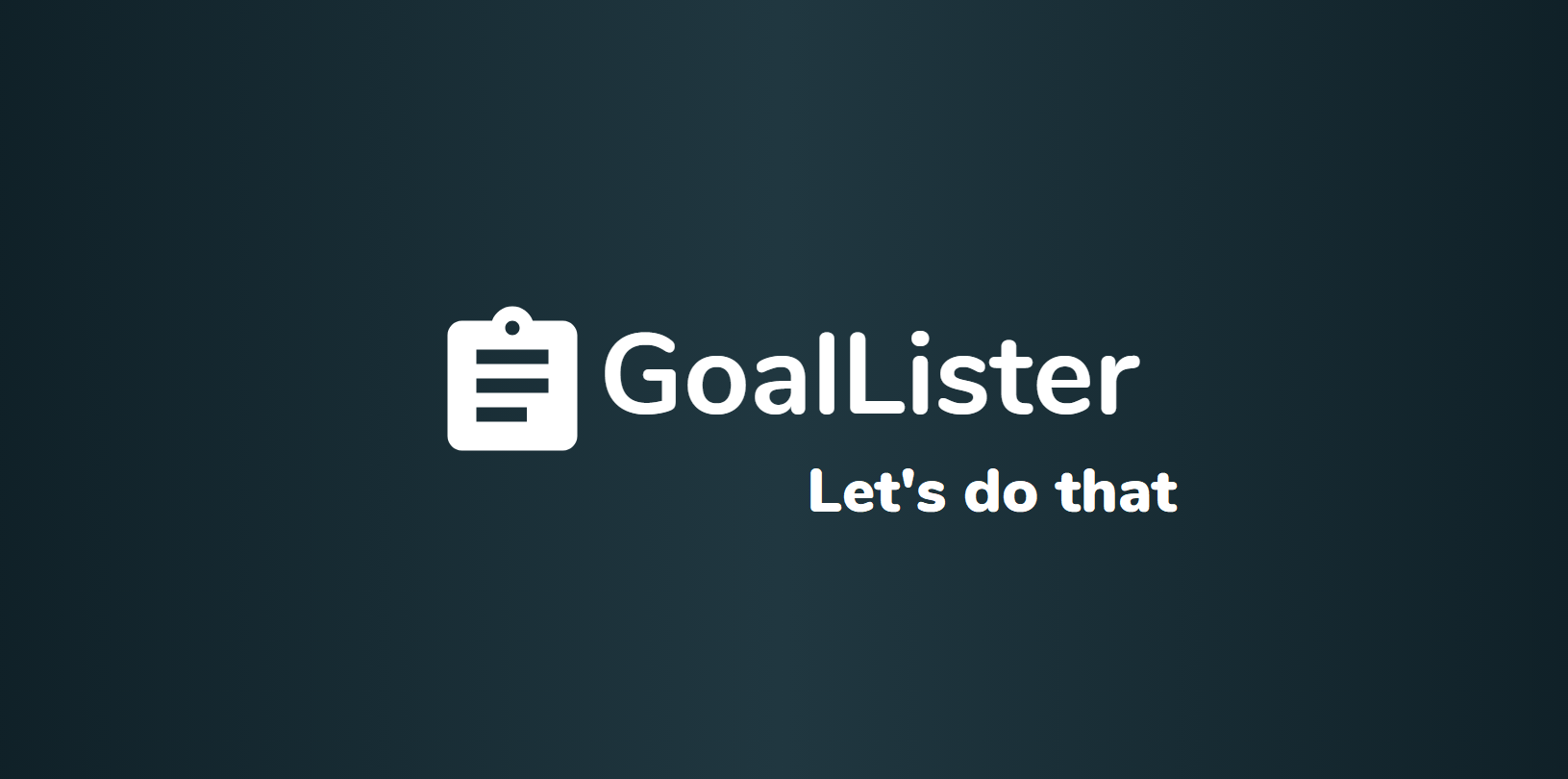 GoalLister : Encore une TODO list ?